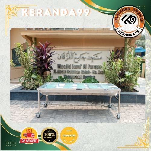 Pemandian Jenazah Stainless Bantalan