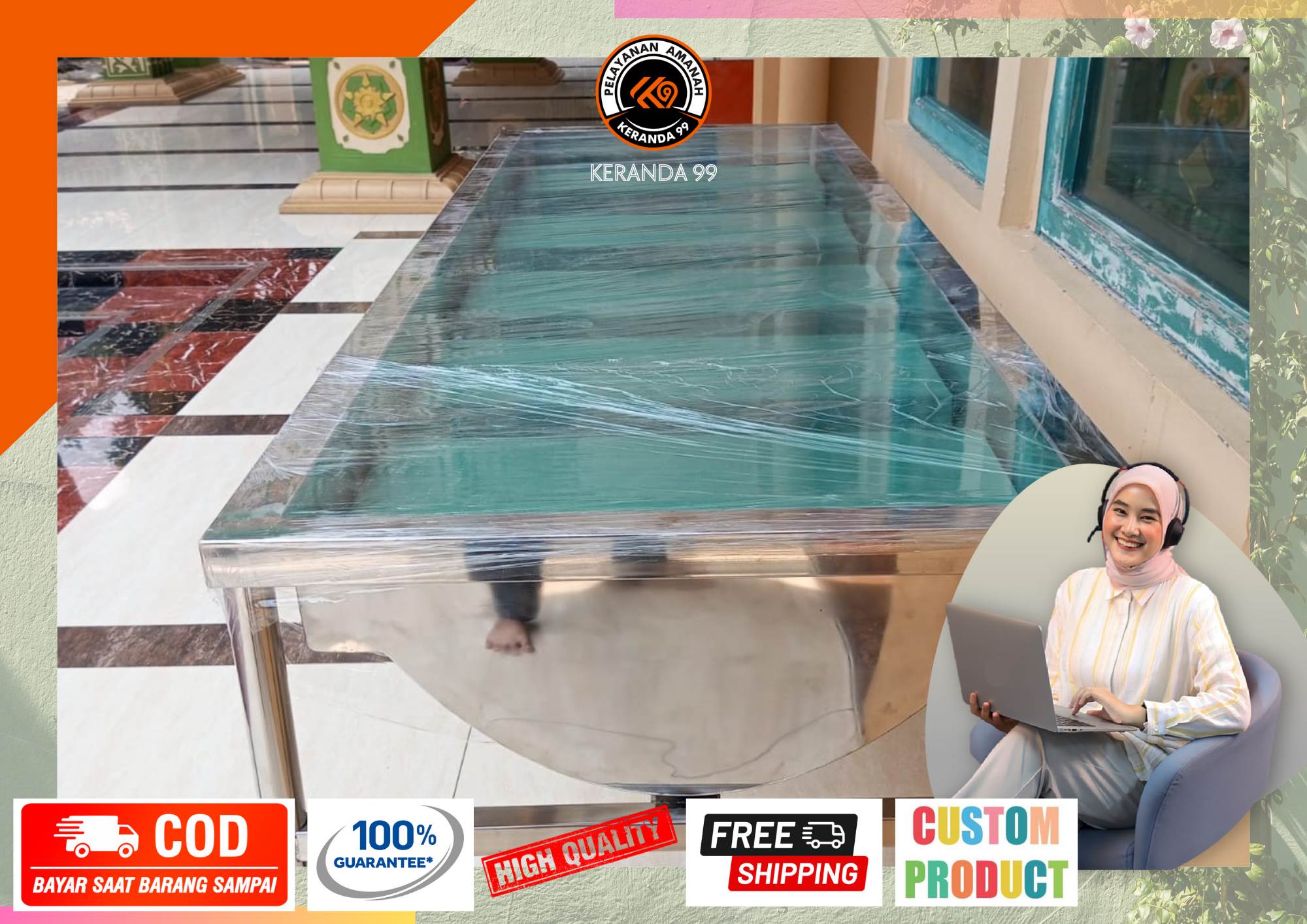 pabrik keranda stainless di summarecon