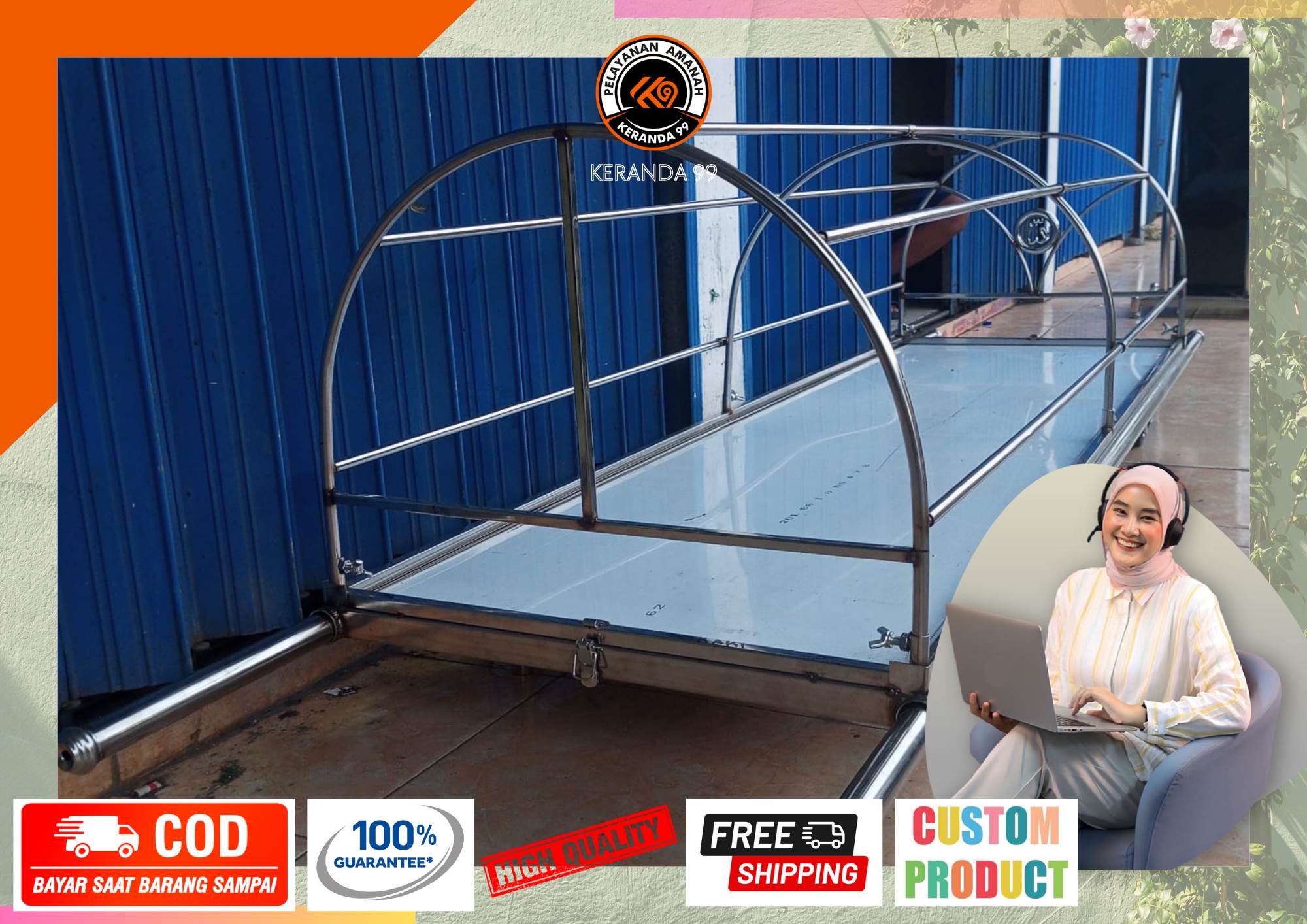 pabrik keranda stainless di bekasi utara