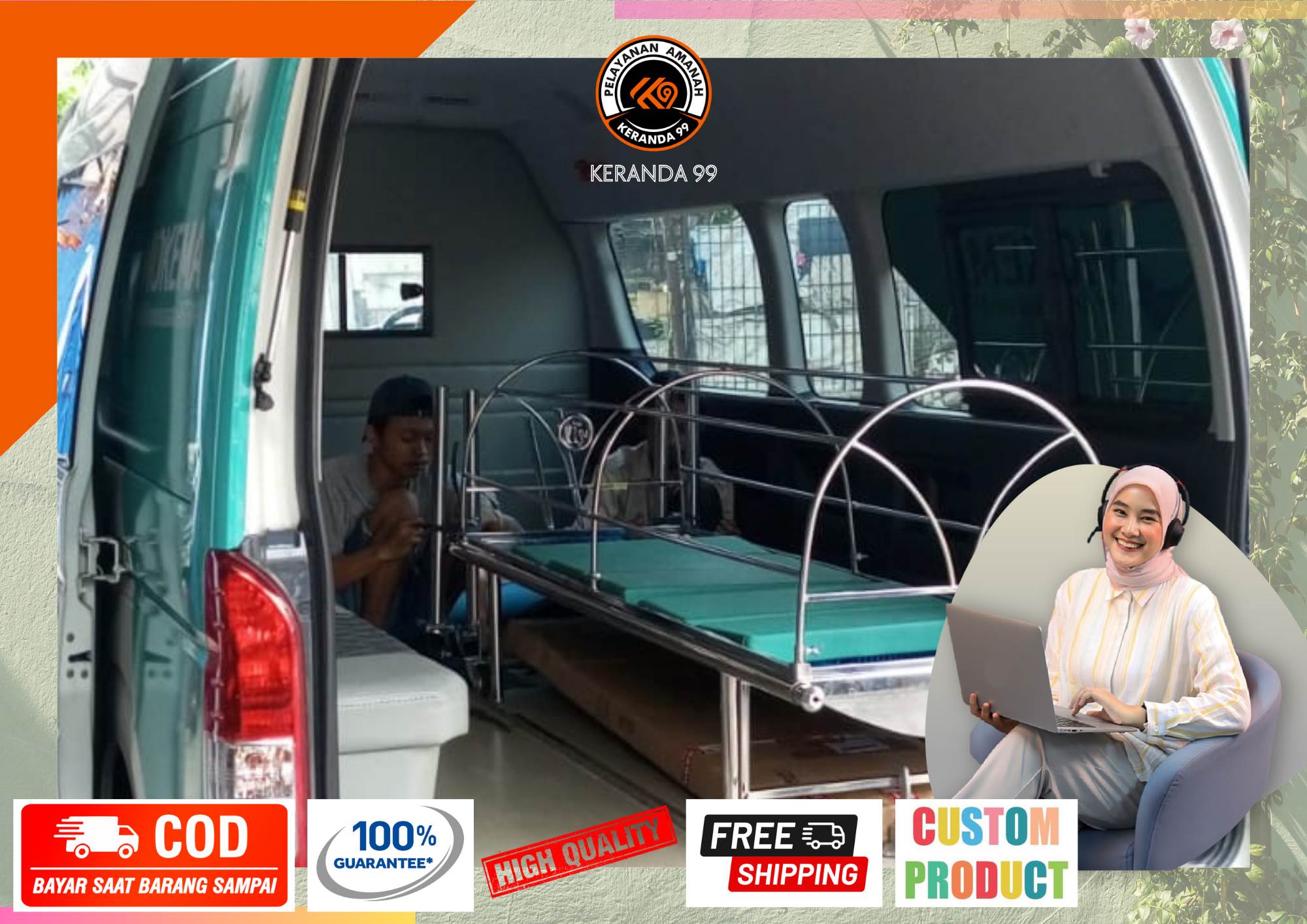 Pembuatan Keranda Jenazah