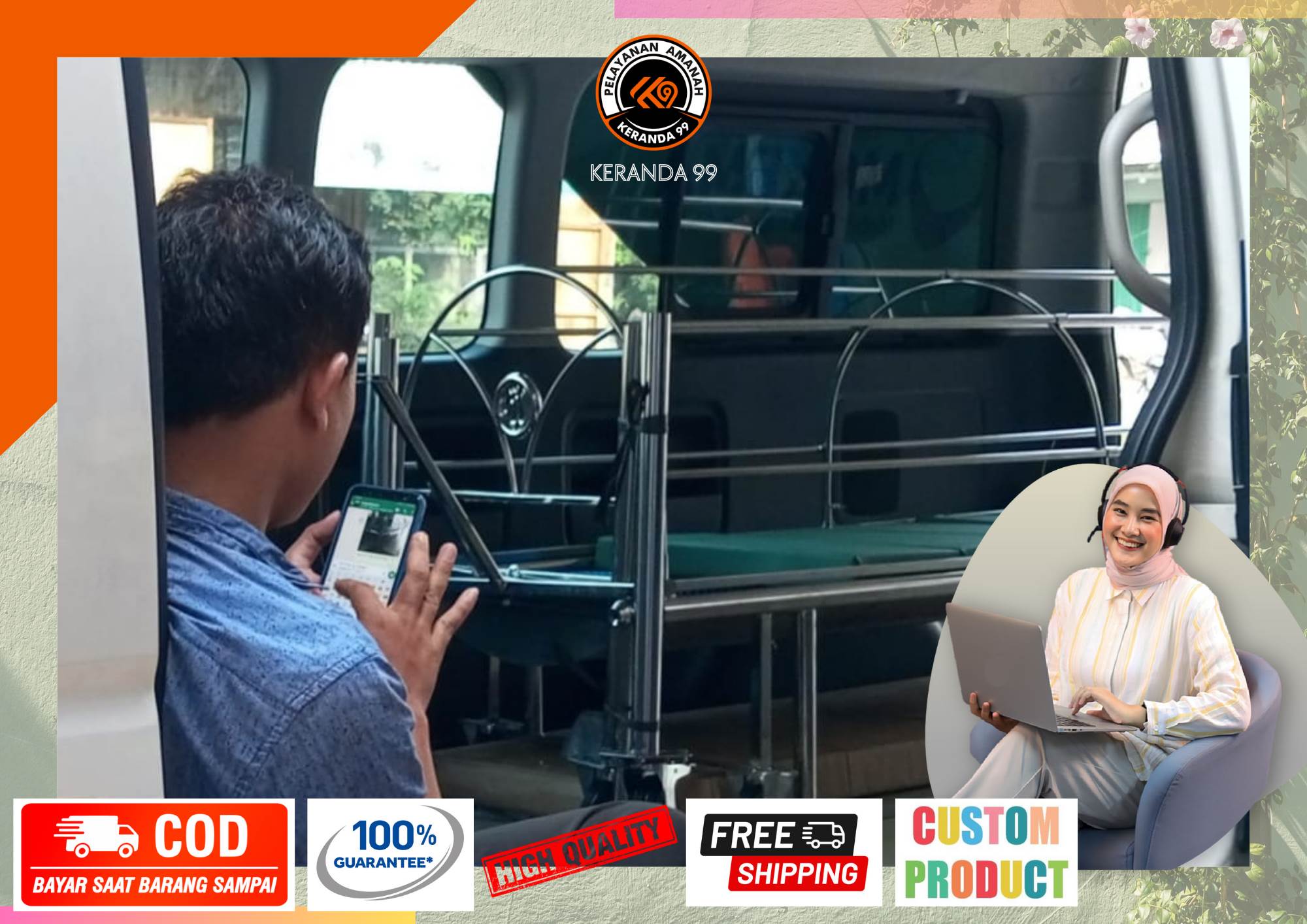 Pembuatan Keranda Jenazah